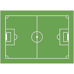 Dekoback Tortenaufleger Fu�ballfeld, 1er Pack (1 x 19 g Karton)