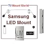 Mount World LED01 Samsung Ultra Slim Wall Mount WMN1000B Alternative for Samsung LED 40" 42" 46" 55"