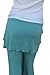 Circle Bird Yoga Dance Palazzo Wide Leg Flowy Pants with Skirt/Foldover Waist Women's