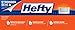 Hefty Slider Storage Bags, Quart, 100 Count