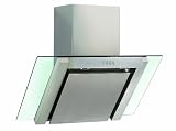 PKM 9860 ohne Filter Dunstabzugshaube / 90 cm / 700 m3/h / 3 Stufen / Glasschirm / edelstahl
