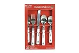 Nikko Christmas Flatware 20 Piece Set, Service for Four