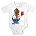 Onesie with man, apple, human, body, individuals, individual, worm, persons, humans, food, people, standing, person
