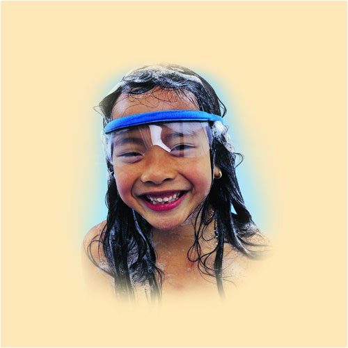 Shampoo Goggles - color: Red