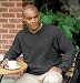 Rib Fleece V-Neck Sweatshirt