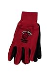 Miami Heat Two-Tone Gloves