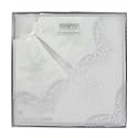 Ladies Handkerchiefs - Gift Box Of 3 White Embroidered Design