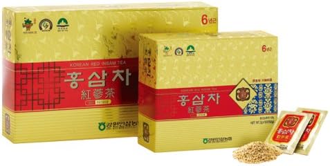 GANGWON 6year old red ginseng Tea, 50 bags