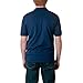 Hanes Men's Cotton-Blend EcoSmart Jersey Polo with Pocket-XL-Navy