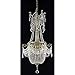 Elegant Lighting Esperanza Collection 8-Light Hanging Fixture with Swarovski Spectra Crystals, French Gold Finish