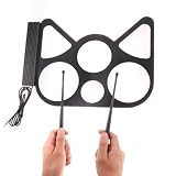 Lujex Portable Digital Roll-up Drum Kit 6 Playing Pads Percussion Musical Instrument Educational Toy USB Drum