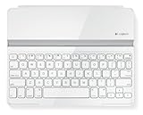 並行輸入品 Logitech Ultrathin Keyboard Cover White for iPad 2 and iPad (3rd/4th generation)