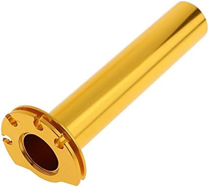 Foxnove Universal 7/8" Motorcycle Aluminum Accelerator Throttle Twist Handle Bar Level Control Grip(Gold)