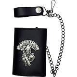 Sons of Anarchy Leather Tri-Fold Wallet