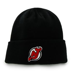 Amazon.com : New Jersey Devils (B47) Black Beanie Hat - NHL NJ Cuffed Winter Knit Toque Cap 