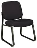 OFM 405-805-BLACK Armless Guest/Reception Chair - Black