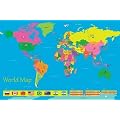 1art1 43554 Weltkarten - F�r Kinder Poster (91 x 61 cm)