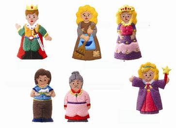 Childrens Toyshop  Toys : Cinderella Finger Puppet Story Glove