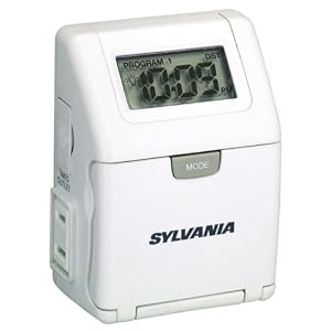 Click here to buy Sylvania SA130 15 Amp Digital Lamp Timer.