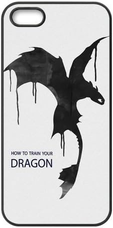 FEEL.Q- How to Train Your Dragon Toothless Personalized Custom Hard TPU Rubber iPhone 5 &amp; 5S Case Cover
