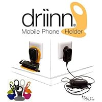 Kikkerland Driinn Mobile Phone Holder, Red