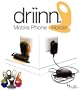 Drinn Cell Mobile Phone Charger Wall Holder Cord Wrap Organizer Pink
