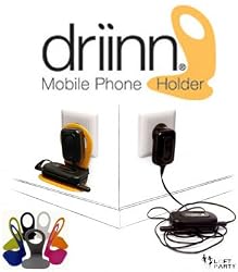 Kikkerland Driinn Mobile Phone Holder, Orange
