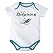 Miami Dolphins Baby 3-pt Spread 3-pk Bodysuit Set