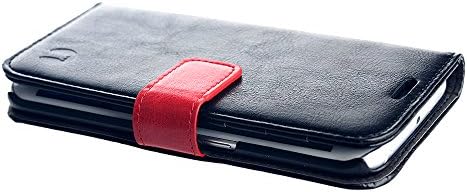 Galaxy S6 Edge Case - Libiti Soft Leather Finest Quality Wallet Case (3 Color Options) - Classic Collection - Folio Style Design with Credit Card, ID and Cash Pockets, Adjustable Stand Feature and Anti Shock Protection for Samsung Galaxy S6 Edge (will not fit S6 Edge Plus) - Risk Free, 1 Year Money Back Guarantee