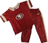 San Francisco 49ers Kids 4-7 Football Jersey & Pant Set