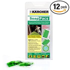 Karcher 9.558-116.0 Pressure Washer Exterior House Cleaner SoapPac - 12 Pack