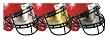 Bangerz ProVU Flexible Polycarbonate Football Eyeshield (Clear/Smoke/Amber)