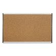 Quartet Cubicle Arc Frame Color Cork Bulletin Board, 24 x 14 Inches, Graphite Color, Aluminum Frame (ARCB2414)