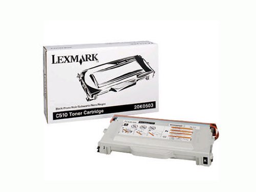 Lexmark C510 BLACK TONER CARTRIDGE ( 20K0503 )