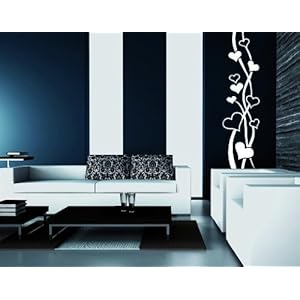 Best Quality Vinyl Wall Sticker Decals - Heart Vertical - No: S126 Best Quality Vinyl Wall Sticker Decals - Heart Vertical - No: S126