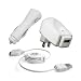 USB Travel Kit with Car Charger, Travel Adapter & Cable for Apple iPod