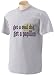 get a real dog! Get a papillon Adult Short Sleeve T-Shirt GREY LARGE