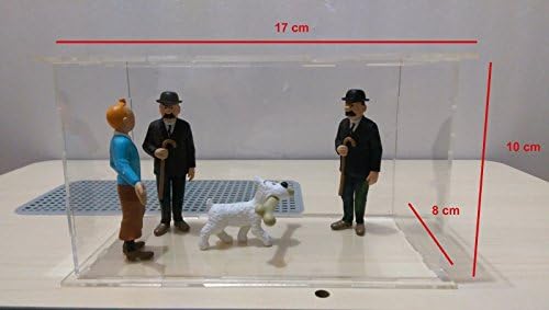 Clear Acrylic Display Case Box For Toys Modelkit Diecast Action Figure 17x8x10 cm