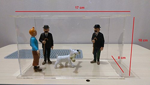 Clear Acrylic Display Case Box For Toys Modelkit Diecast Action Figure 17x8x10 cm