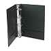 Wilson Jones Legal Size Vinyl 4-Ring Binder, 2-Inch Capacity, 14 x 8.5 Inch Sheet Size, Black (W70300)