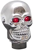 American Shifter 14564 Illuminated Chrome Skull Shift Knob with Adapter Kit American Shifter 14564 Illuminated Chrome Skull Shift Knob with Adapter Kit