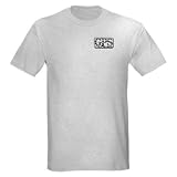 GPS GEOcacher Ash Grey T-Shirt Hiking Light T-Shirt by CafePress