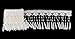 eZthings® Venise Edging Lace Trim from Eyelet Fabric for DIY Craft Venice Trims (3 Yard, Romantic)