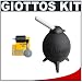 Giottos Q.Ball Air Blower + Accessory Kit for Canon, Nikon, Olympus, Pentax and Sony Digital SLR Cameras