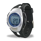 Smart Health Walking, All-in-One Wellness Monitor (Black w/ Blue face) Large