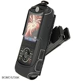 Body Glove Style Scuba Cover Case + Belt Clip for MOTOROLA Z3 / Z6 CASE BLACK