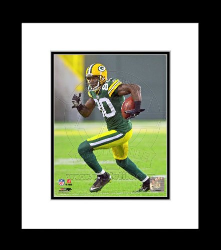 Green Bay Packers Donald Driver 2011 Running Action Framed Picture 8x10