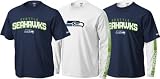 3 pc Seattle Seahawks Gift Set - Clear/ Black