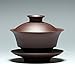 Home tea(TM) China Yixing zisha gaiwan purple clay teacup/gaiwan
