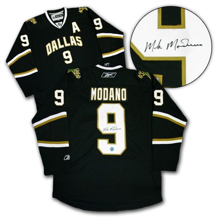 MIKE MODANO Dallas Stars SIGNED RBK Premier Jersey
